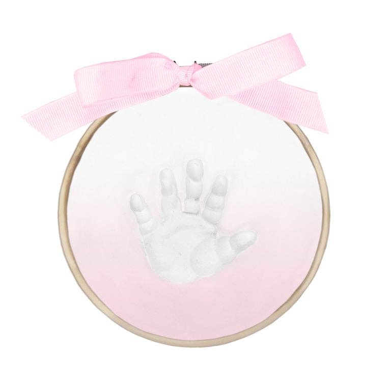 Child To Cherish® - Wholesale Hand & Footprint Kit - Kids & Baby - Pink Ombre Claydough Handprint Kit1
