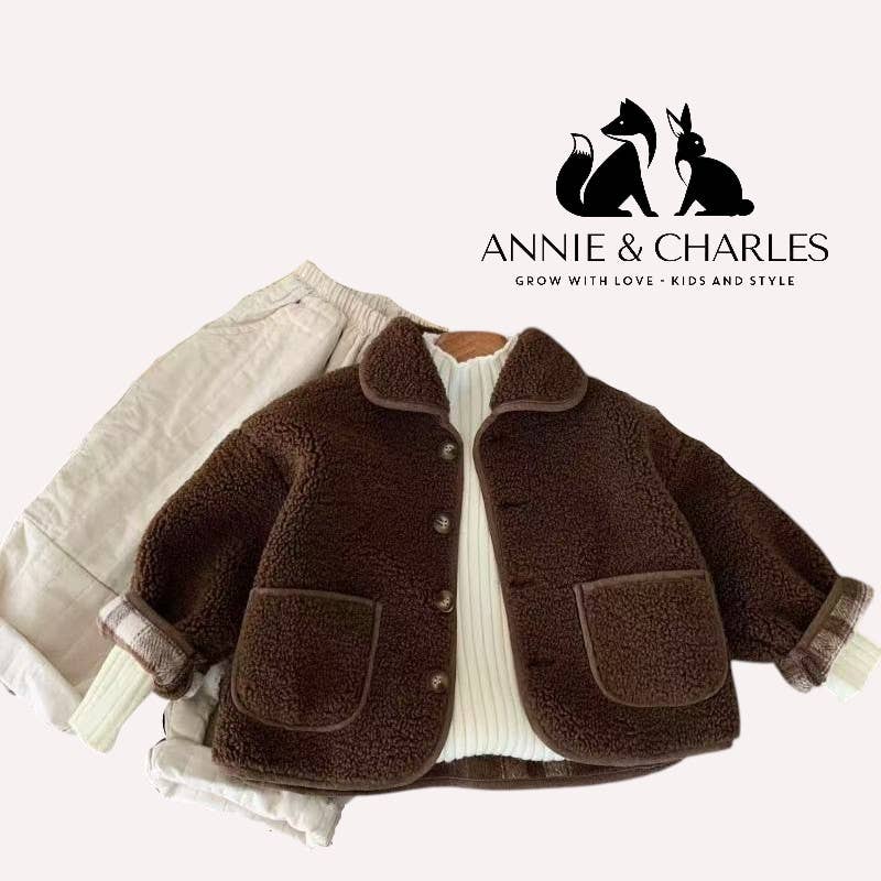 Annie & Charles - Wholesale Puffer Jacket - Kids - Annie & Charles® Cozy Children's Jacket HAZEL2