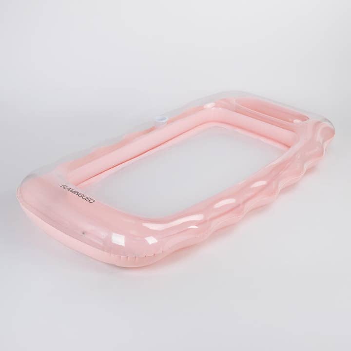 Flamingueo – wholesale Beach accessories – Wavy pink grid float3