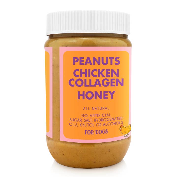 Bark Bistro - Wholesale Pet Treats - Dog - Dog Peanut Butter, Chicken Collagen Buddy Budder1