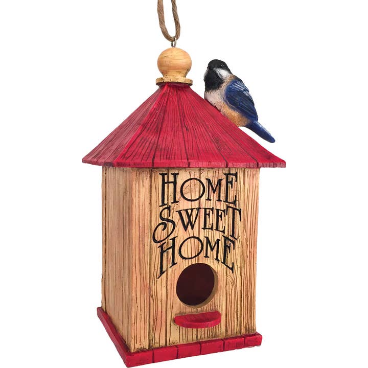 Spoontiques, Inc - Wholesale Bird House - Home Sweet Home Birdhouse