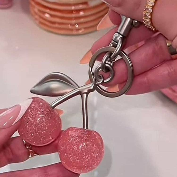 VividLux - Vendita all'ingrosso Portachiavi - Donna - Portachiavi Ciliegia Chic3