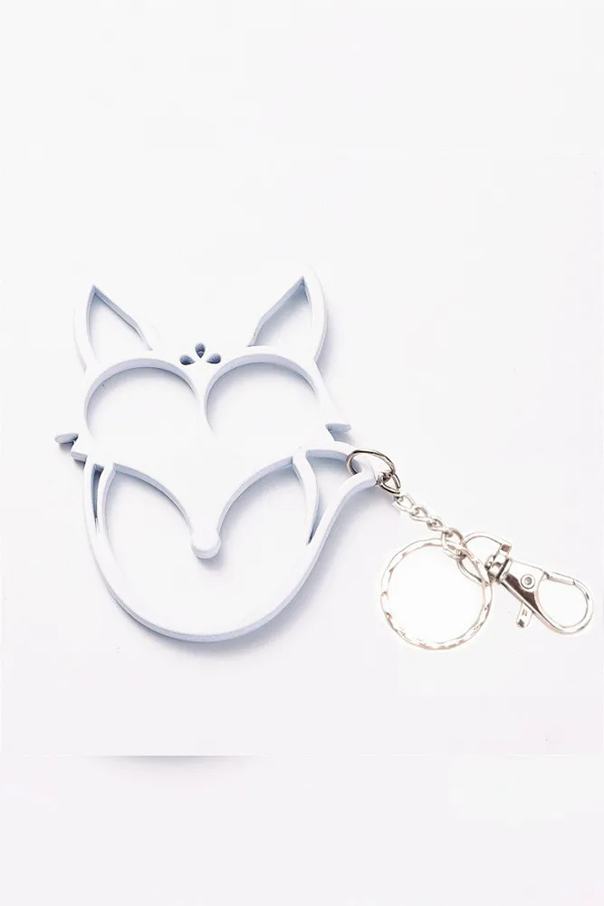 UNISHE - Wholesale Keychain - Women's - Fox Head Women Self Defense Safety Keychain ZK9816