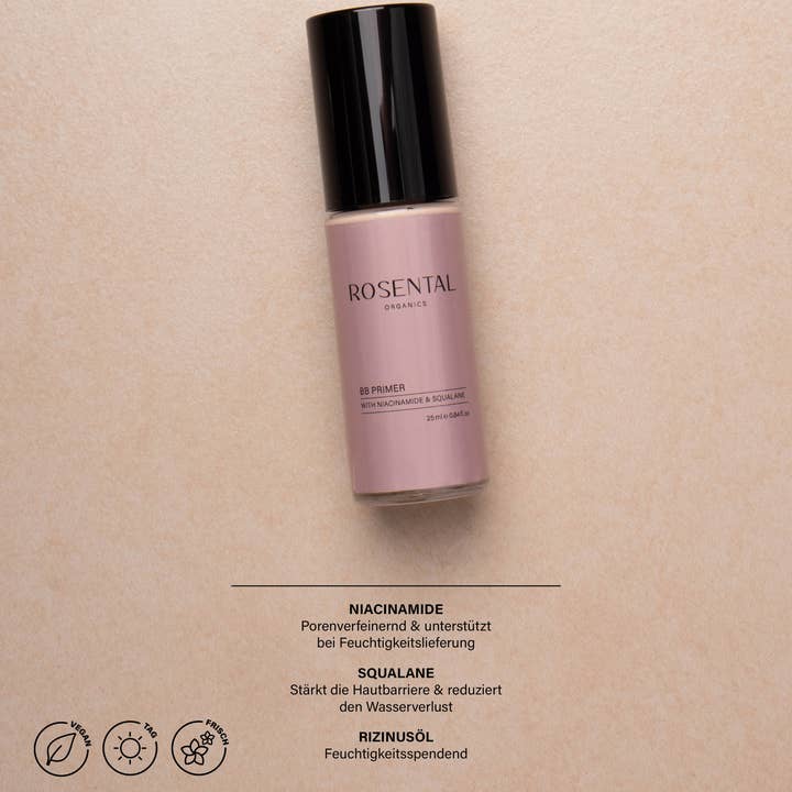 Rosental Organics - Vendita all'ingrosso Primer per trucco viso - BB Primer | con niacinamide e squalano