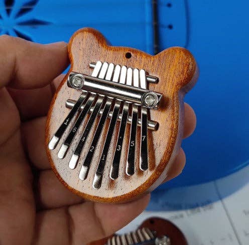 VIGOR - Wholesale Musical Instrument - Kalimba 8 Keys Solid Wood Finger Portable(10 Pack)2