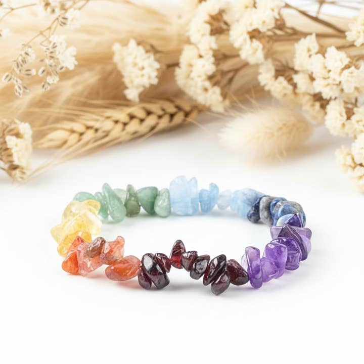 Produtos Namasté - Wholesale Beaded Bracelet - Chakra Stone Bracelet