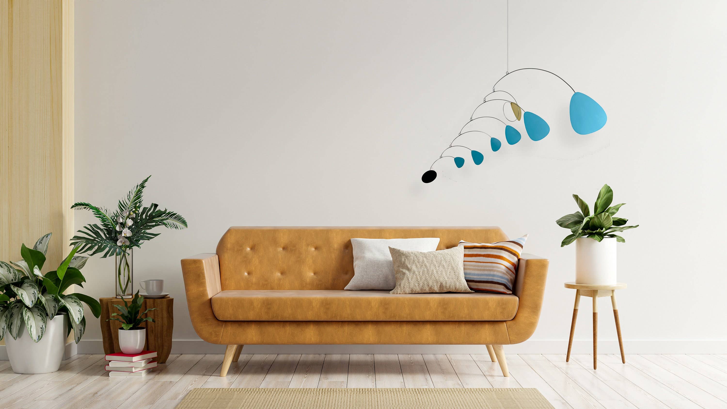 Kelly Design Mobiles - Venta al por mayor Móviles - Móvil | Móvil colgante | Móvil verde azulado y latón2