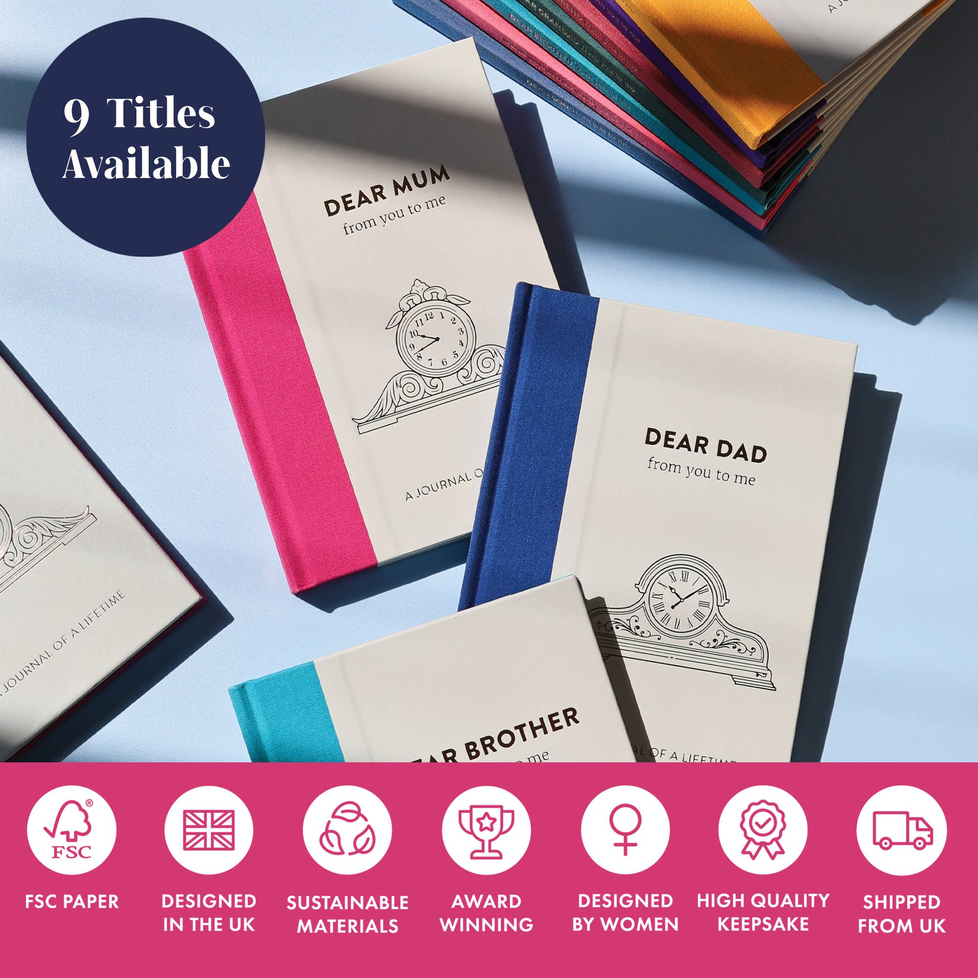 FROM YOU TO ME Gifts – wholesale Journal/diary – Dear Mum Memory Journal | Heartfelt Gift for Mum8