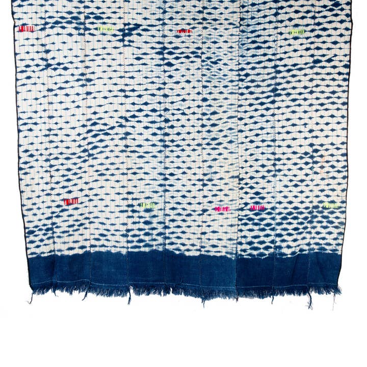 Botanical Boys - Wholesale Fabric - Indigo cloth TR42.2