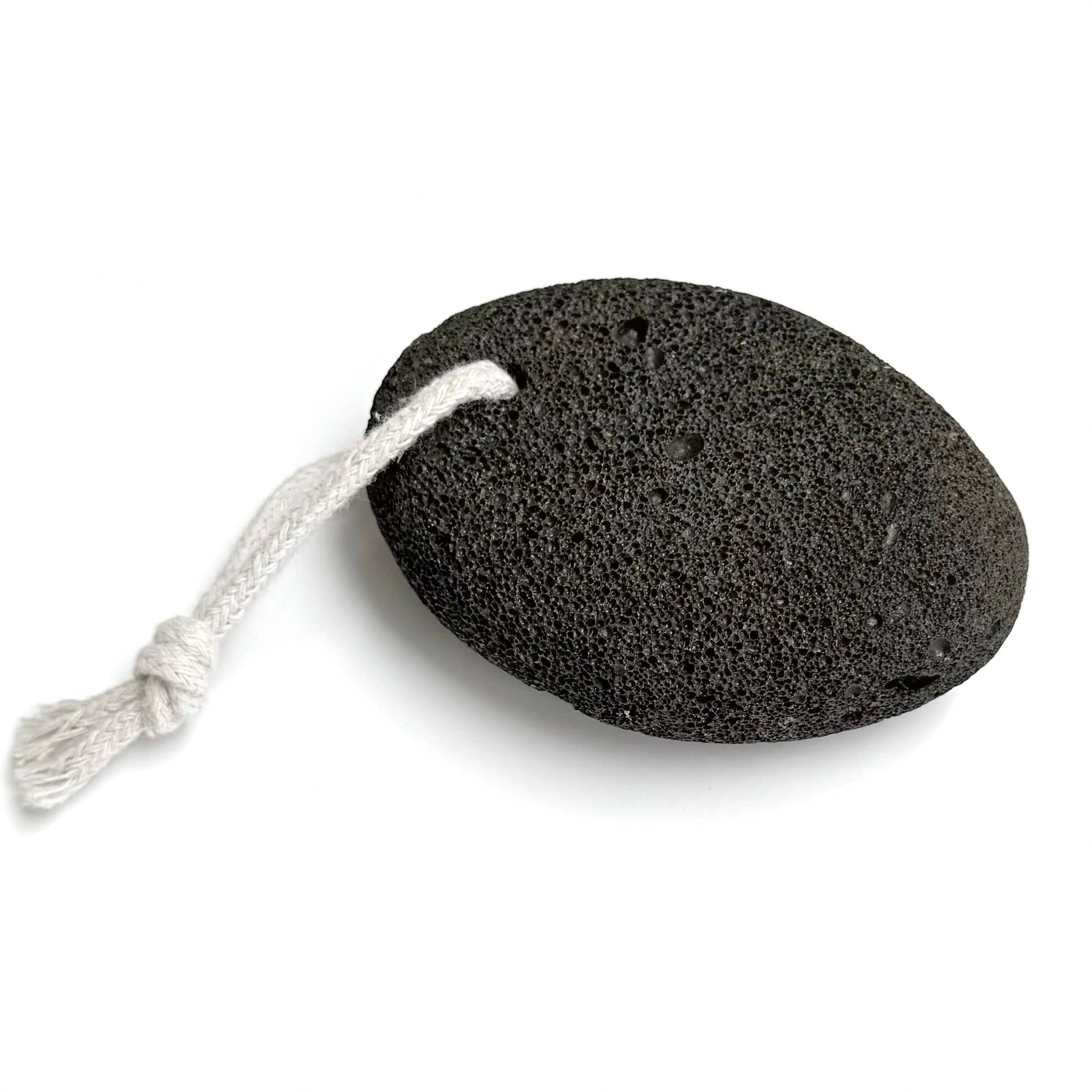 GreenWave - Wholesale Pumice/Exfoliating Stone - Natural Lava Pumice Stone with Cotton Hanging String Black3