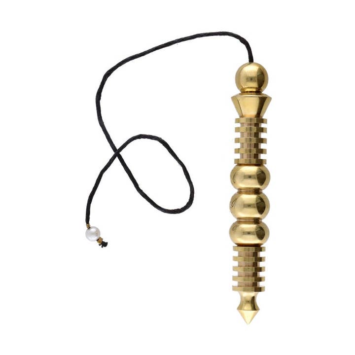 Vives de la Cortada S.L - Wholesale Spiritual Stone/Crystal - Isis Pendulum 10 Batteries with Bronze Witness (BRO54)0