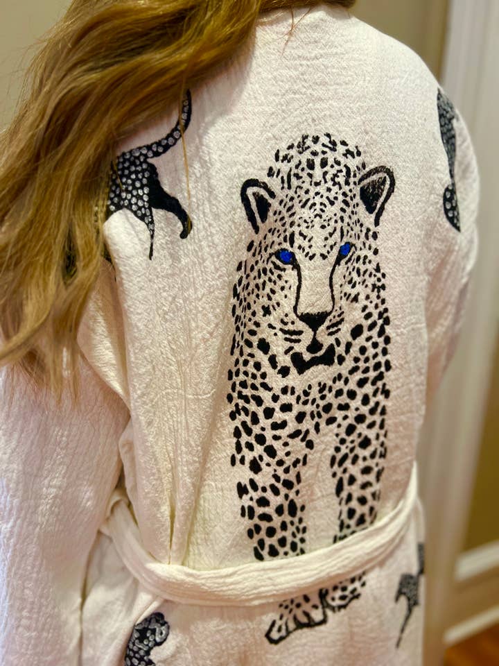 Karli Buxton - Wholesale Kaftan – Women's - Black Leopard Kaftan Christmas!2