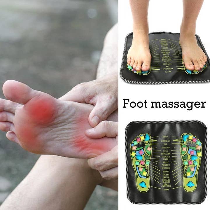 VIGOR - Wholesale Body Massager - Reflexology Acupressure Mat Pad Massager Massage Foot Stone