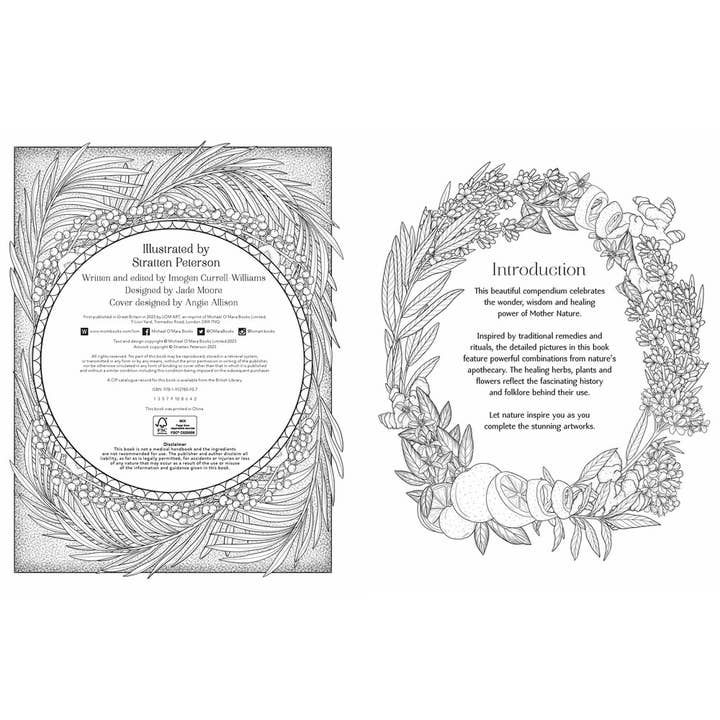 Independent Publishers Group - Wholesale Coloring Book - Adult - Nature’s Magic