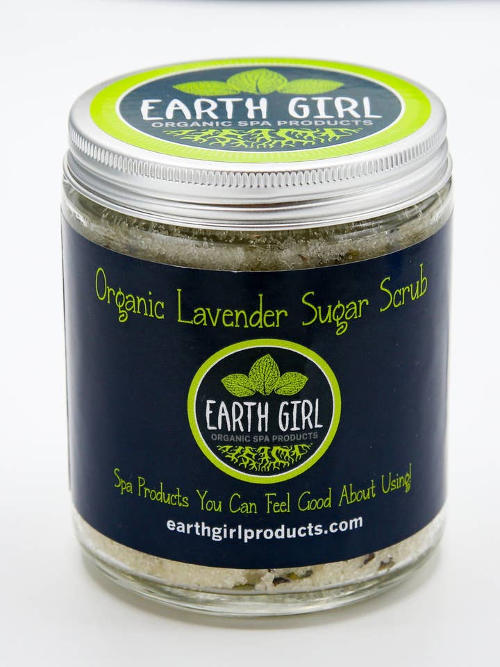 Organisk lavendelsockerskrubb --- Främjar avkoppling och ärta för wholesale av Earth Girl Products