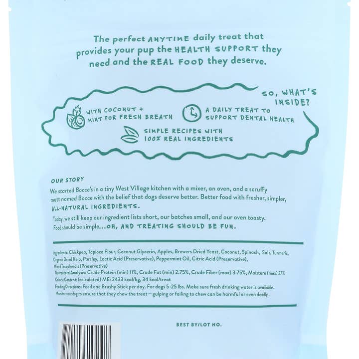 Everyday Supply Co - Wholesale Pet Treats - Dog - BOCCES BAKERY TREAT DOG BRUSHY STX SML - Case of 121