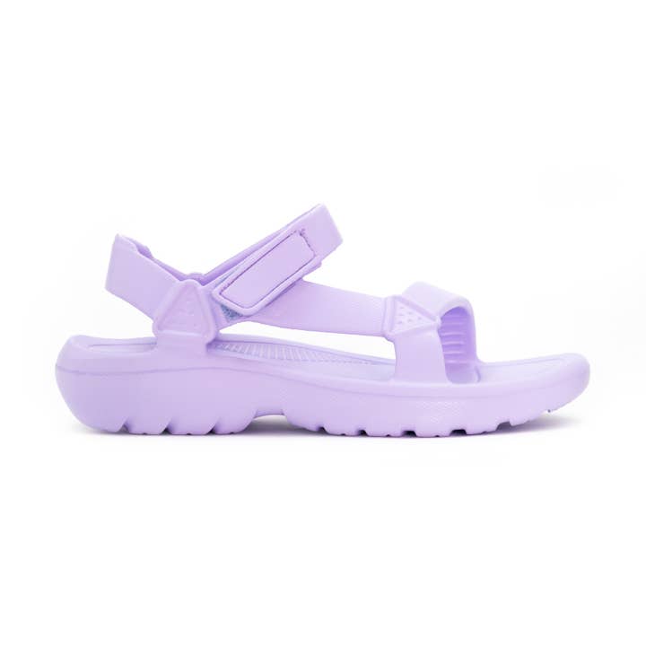 Avispas - Wholesale Sandals - Women's - Maui Lavender. Flat sandal. Self-adhesive Velcro closure