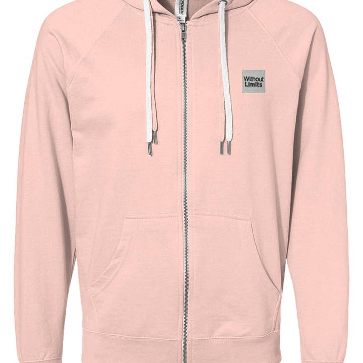 Icon Loopback Terry Zip Hoodie voor wholesale door Runners Essentials by Without Limits
