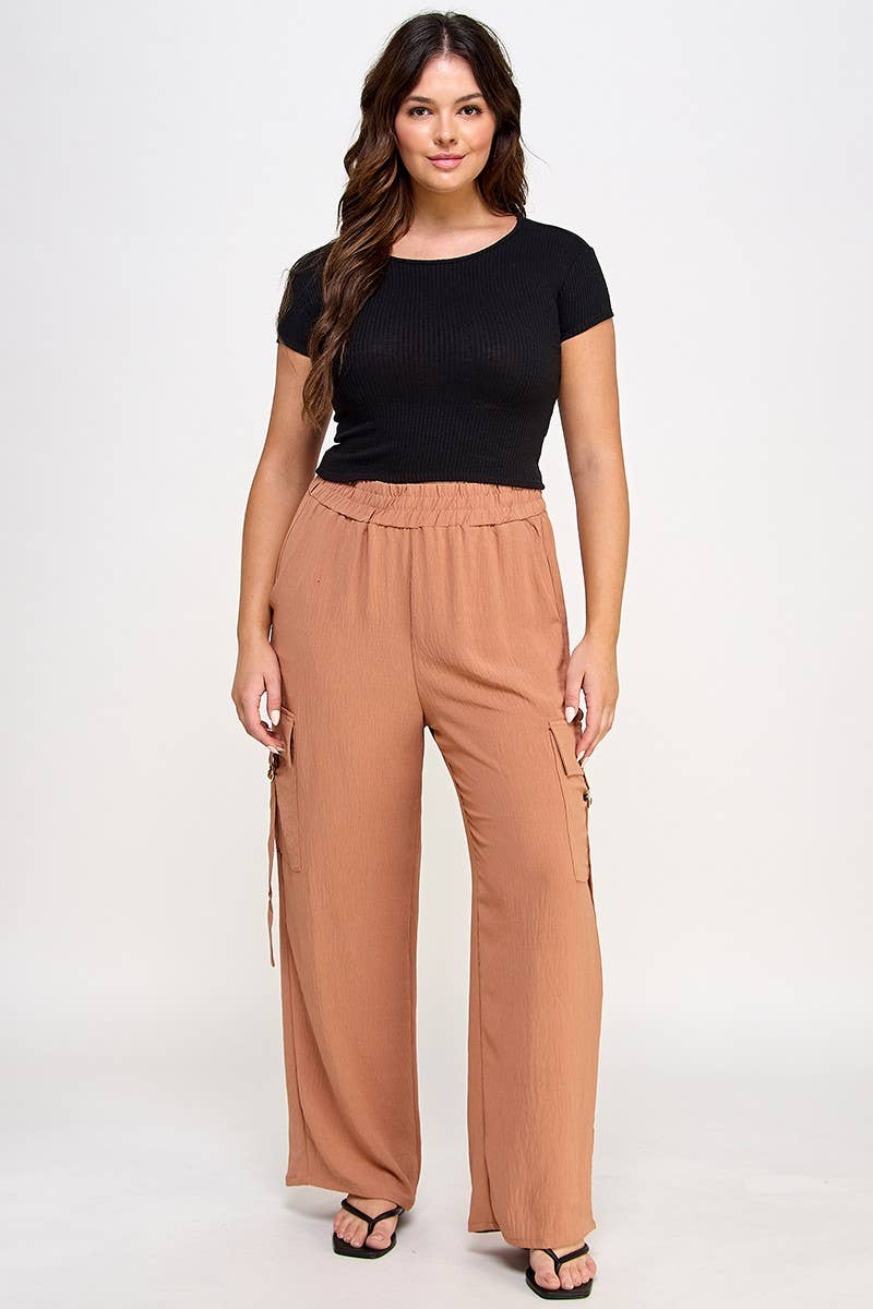 Haute Fox Plus Size & Contemporary - Vente Pantalon – femme - Pantalon cargo grande taille Airflow SS2479P-P5
