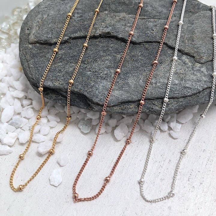 Cadena de satélite para venta al por mayor de Isabelle Grace Jewelry