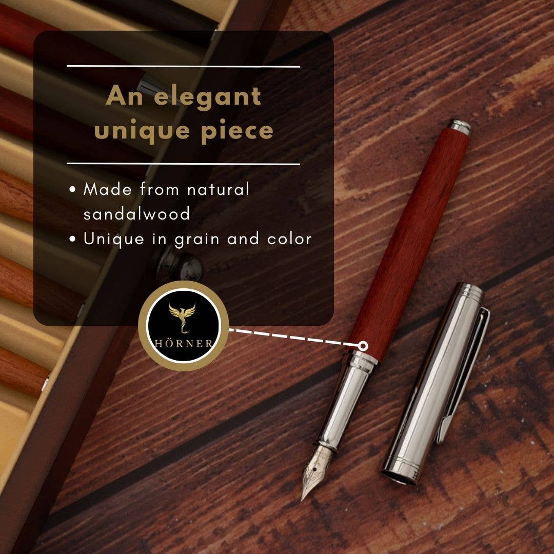 Hörner GmbH - Wholesale Pen - Legno Sandalwood Fountain Pen1