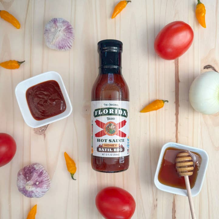 Honey Datil BBQ Sauce for wholesale by The Original Florida Brand Hot Sauce