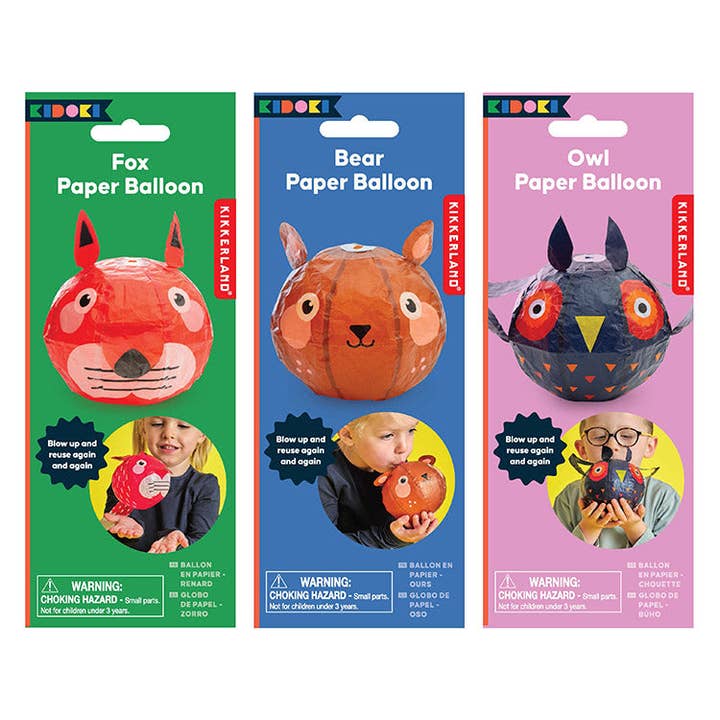 Kikkerland Design Inc - Wholesale Balloon - Paper Balloons