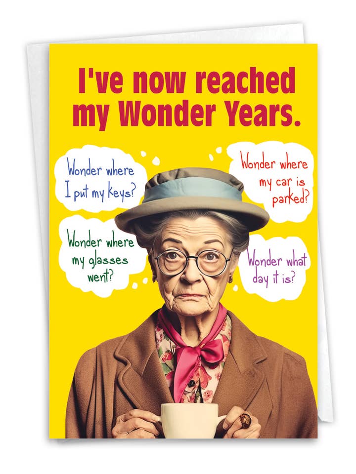 Birthday - Wonder Years - NobleWorks for wholesale by NobleWorks