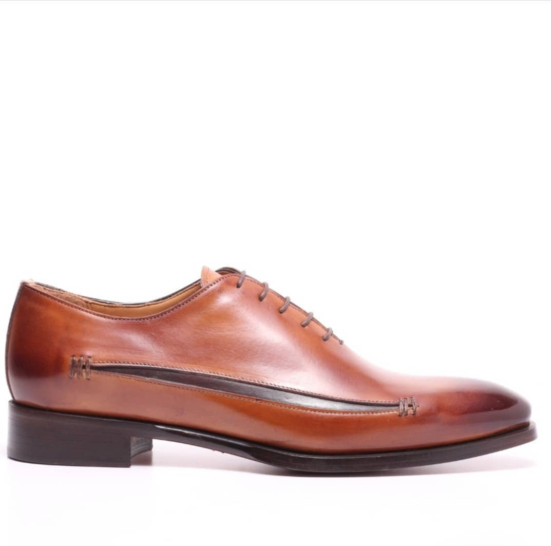 Alessandro Collection Italy – Großhandel Oxford-Schuhe – Herren – Elegante Herrenschuhe Alex 326 aus Italien, handgefertigt, Oxford-Modell mit Schnürung5