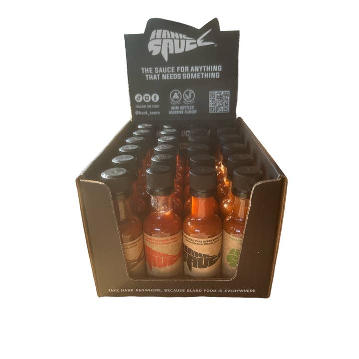 Mini Bottles for wholesale by Hank Sauce