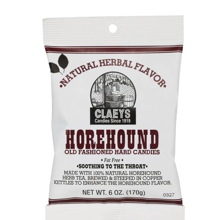 Royal Wholesale - Wholesale Hard Candy - Claeys Horehound 6oz 12ct