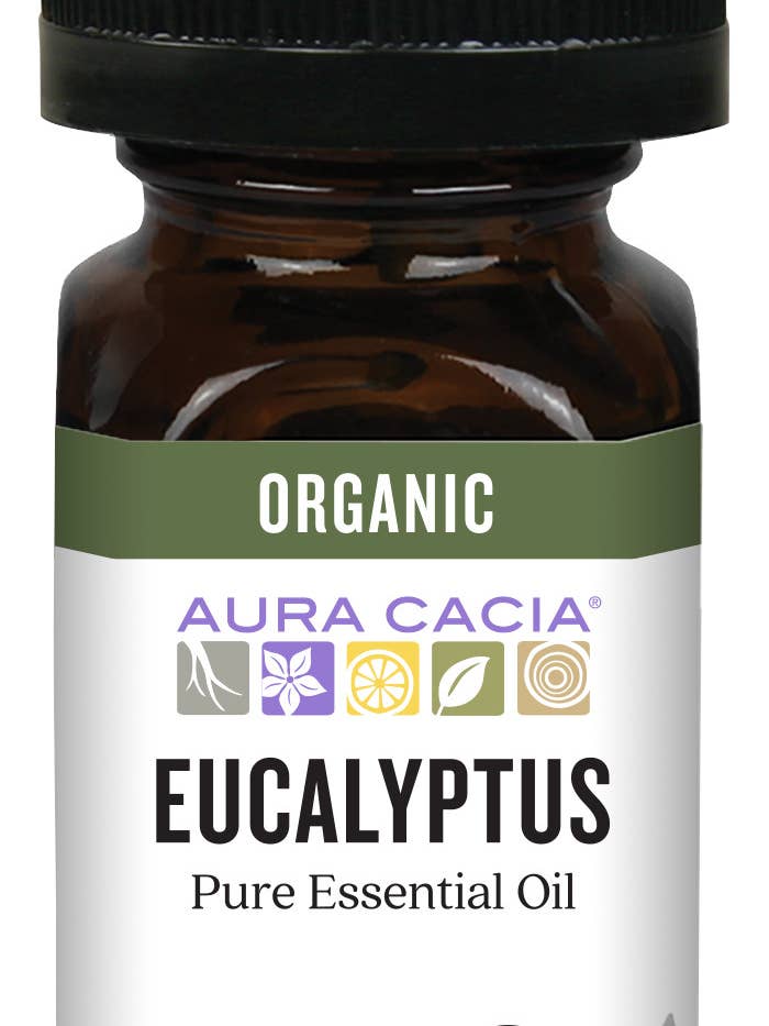 Organic Clearing Eucalyptus Essential Oil 0.25 Fl Oz for wholesale by Aura Cacia