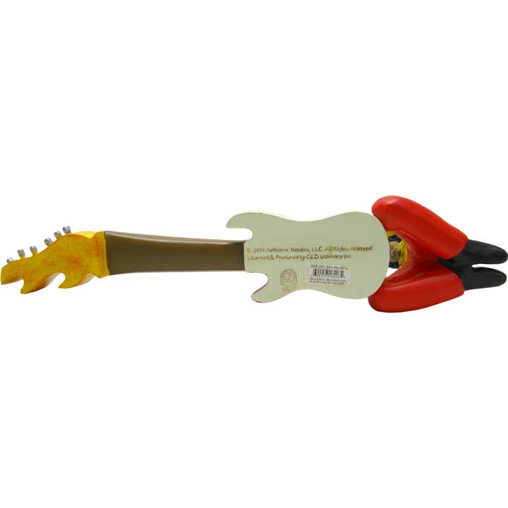 Square Deal Recordings & Supplies - Wholesale Incense Holder - Incense Burner - Hendrix, Jimi - Flaming Guitar Statuary