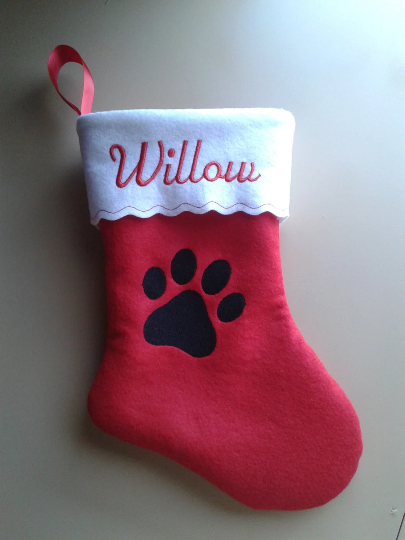 Holiday Traditions – Meias de época festiva por atacado – 12 cão bordado de meia de natal para animais de estimação0