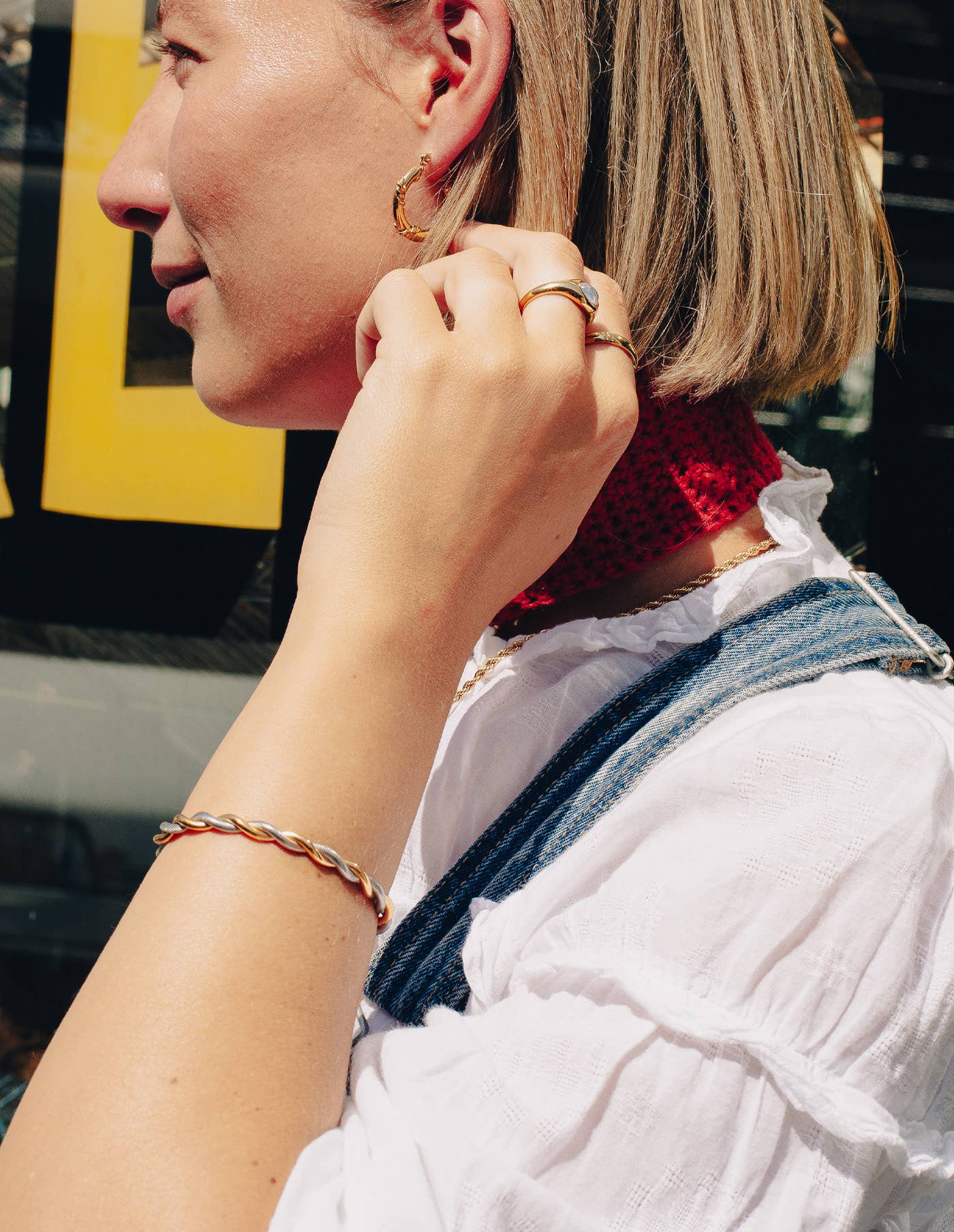 Nordic Muse - Wholesale Cuff Bracelet - Silver Twist Cuff Bangle, Waterproof6