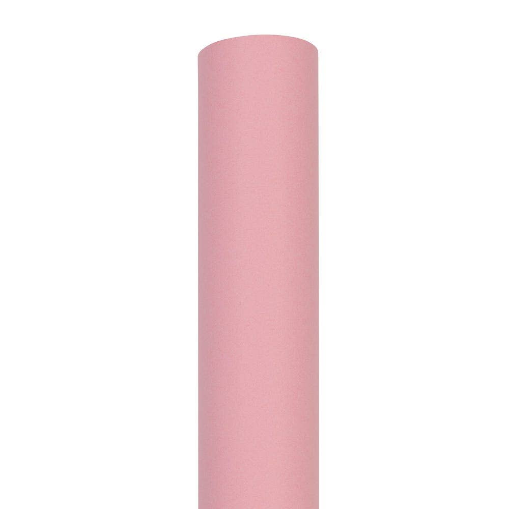 JAM PAPER - Wholesale Wrapping Paper Roll - Matte Wrapping Paper, 52.6 Sq Ft, Matte Light Baby Pink, 2PK2
