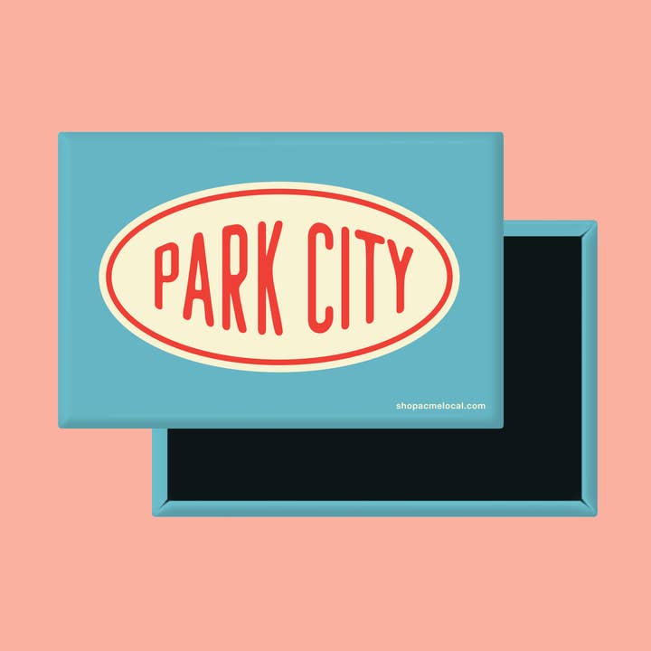 Aimant rectangulaire ovale vintage pour la vente par Acme Local