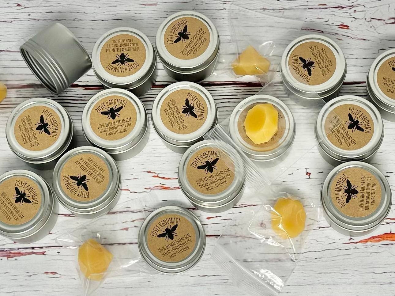 Posey Handmade - Wholesale Craft Supplies - Thread Gem 100% Beeswax Thread Conditioner1