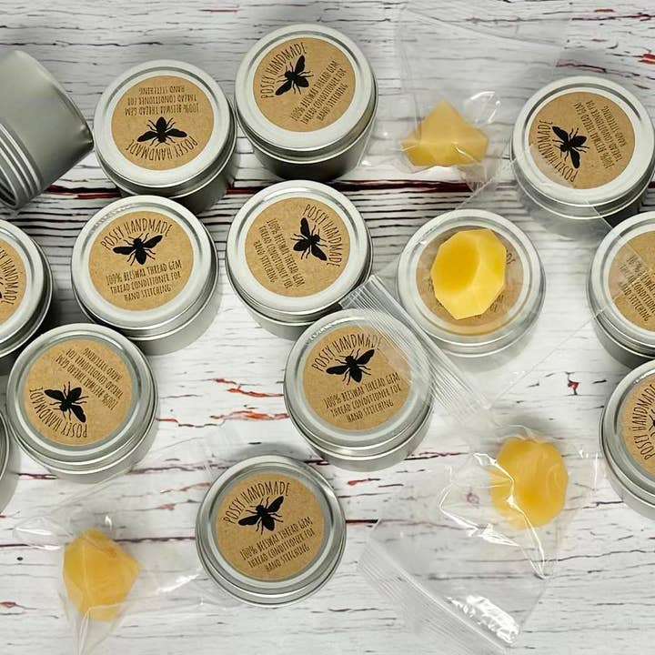 Posey Handmade - Wholesale Craft Supplies - Thread Gem 100% Beeswax Thread Conditioner1