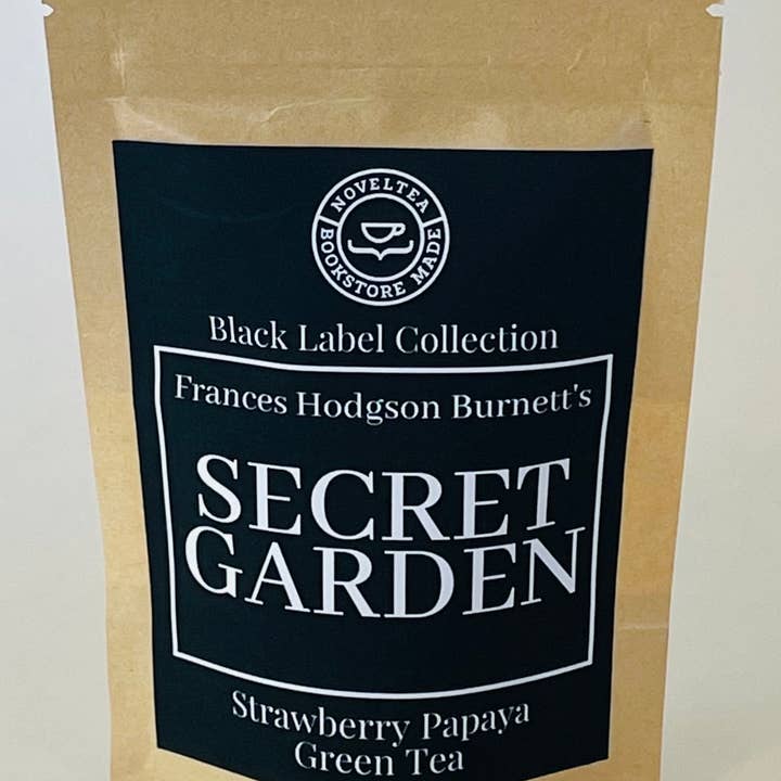 NovelTea Bookstore & Gifts - Wholesale Loose Tea - The Secret Garden Inspired - Strawberry Papaya GREEN TEA