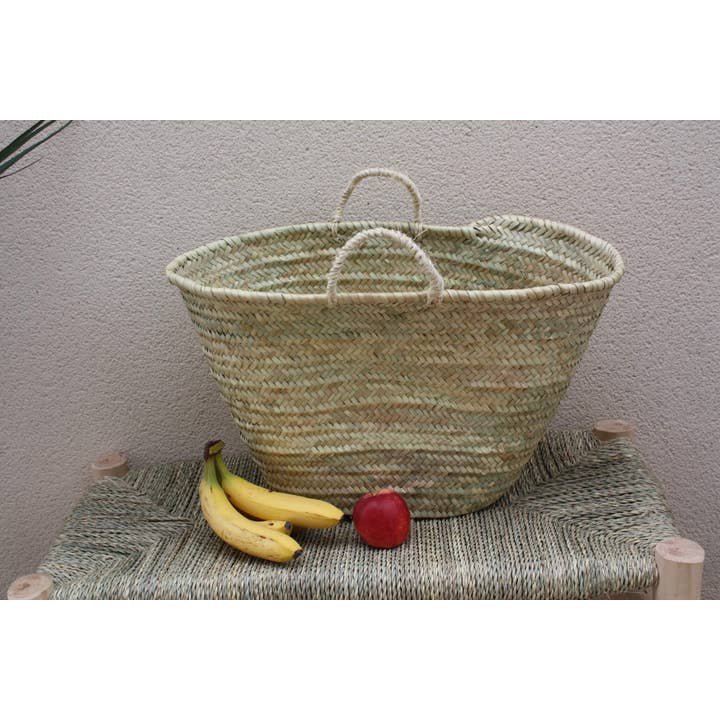 Boutique Huléti - Wholesale Beach Bag - 100% NATURAL BASKET - 4 SIZES - Beach straw bag - Market shopping tote - palm wicker rattan3