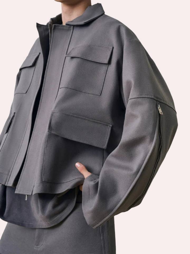 Vanida Dang - Wholesale Top & Pant Set (NOT Loungewear) - Men's - OVERSIZED MULTI POCKES CARGO SET1