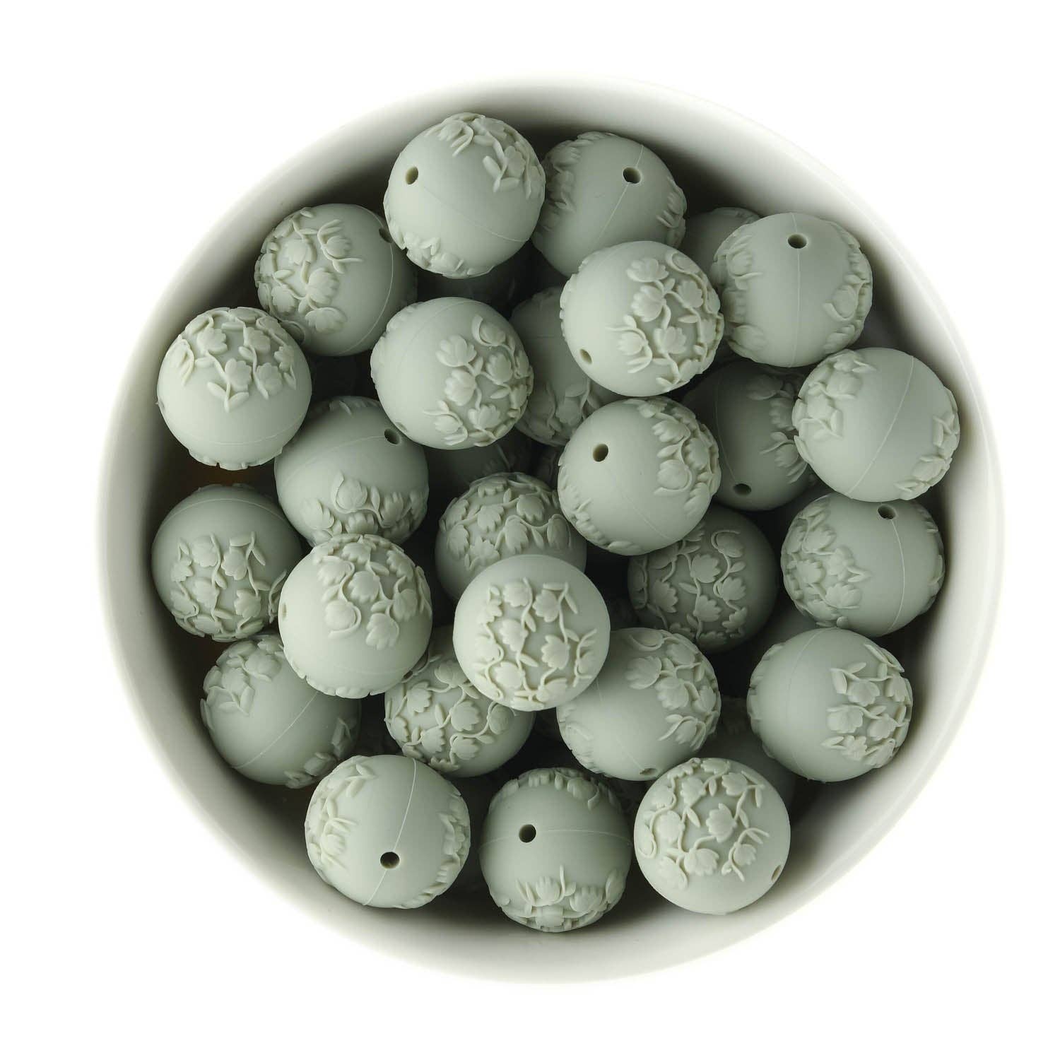 Cara & Co Silicone Craft Supply - Venta al por mayor Cuentas - Cuentas redondas de silicona con relieve17