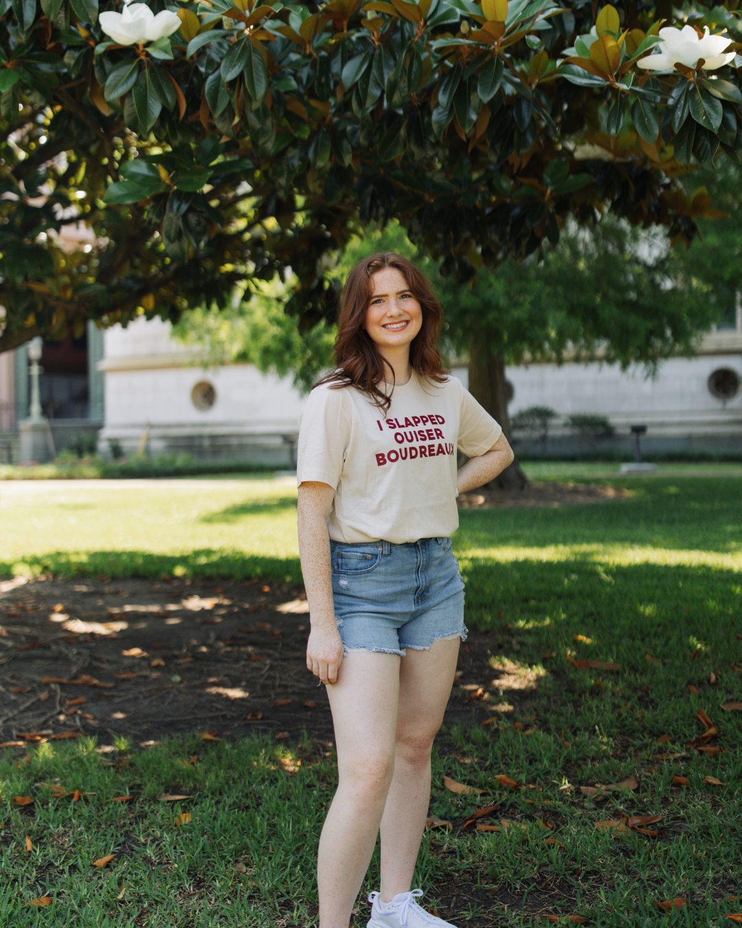 Sweet Baton Rouge - Vendita all'ingrosso Maglietta serigrafata - Donna - I Slapped Ouiser Boudreaux - Maglietta5