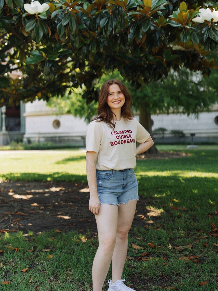 Sweet Baton Rouge - Vendita all'ingrosso Maglietta serigrafata - Donna - I Slapped Ouiser Boudreaux - Maglietta5