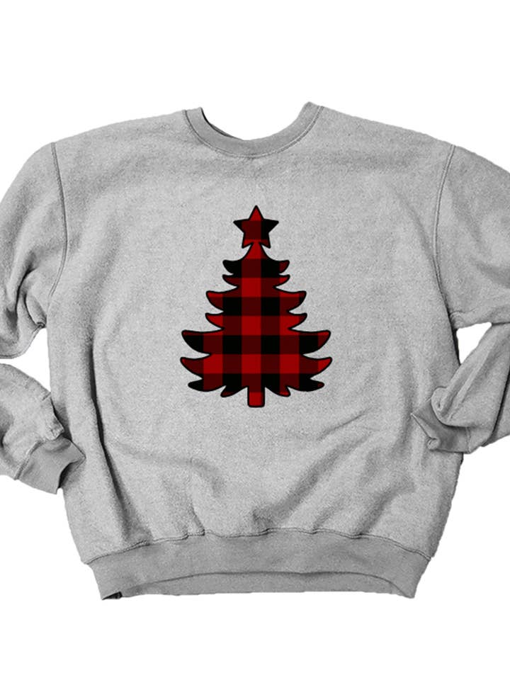 Sweatshirt Sapin de Noël Buffalo pour la vente par Stated Brands