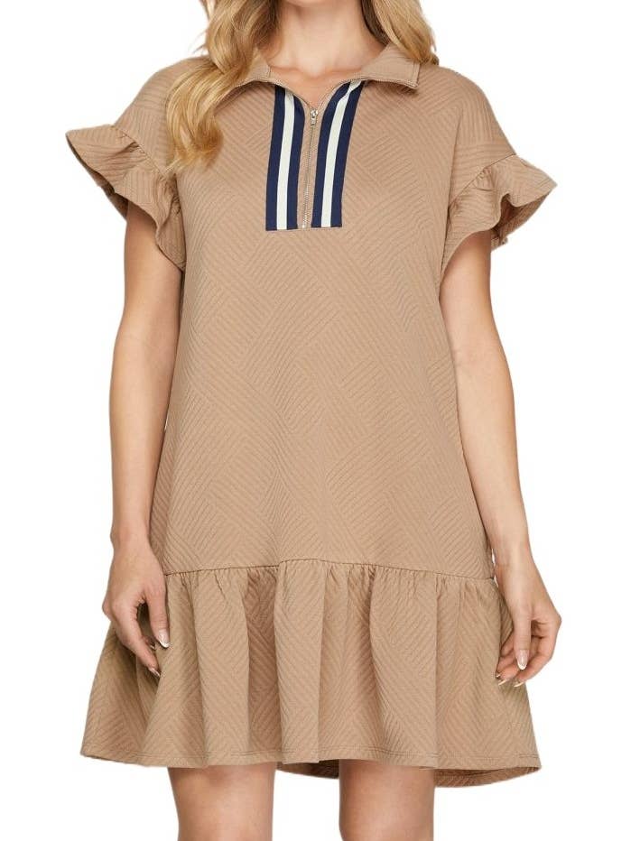 Minikjole med lommer for engroshandel hos Vanilla Monkey