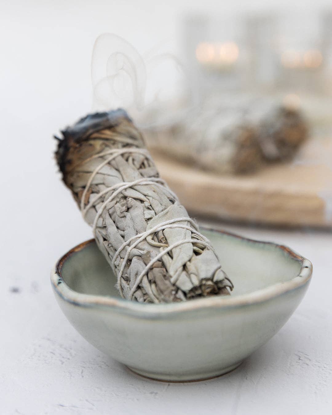 Oh Shanti - Vendita all'ingrosso Salvia - Set di fasci di incenso di salvia bianca7