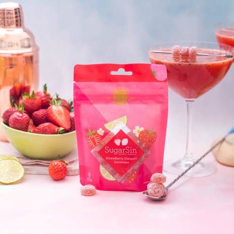 SugarSin - Wholesale Gummy - Strawberry Daiquiri Gummies1
