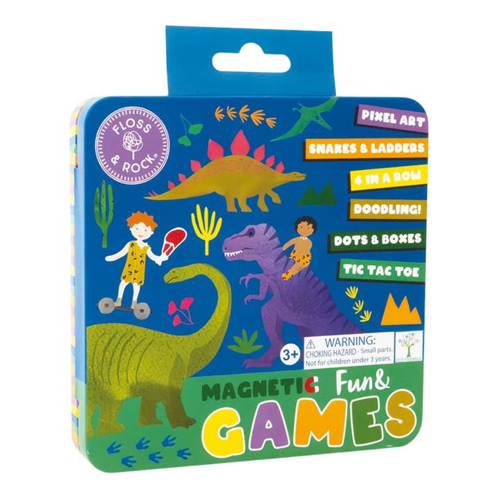 Floss & Rock Magnetic Fun & Games - Dino for wholesale by Bobangles